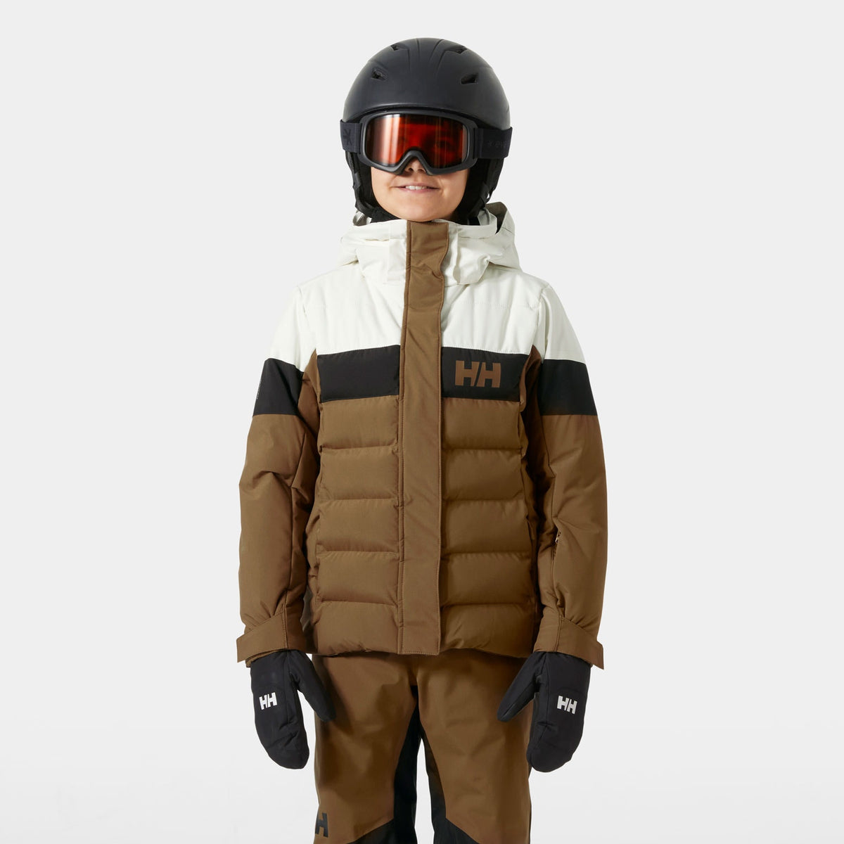 JR GIRL DIAMOND JACKET, SEPIA, 158/13