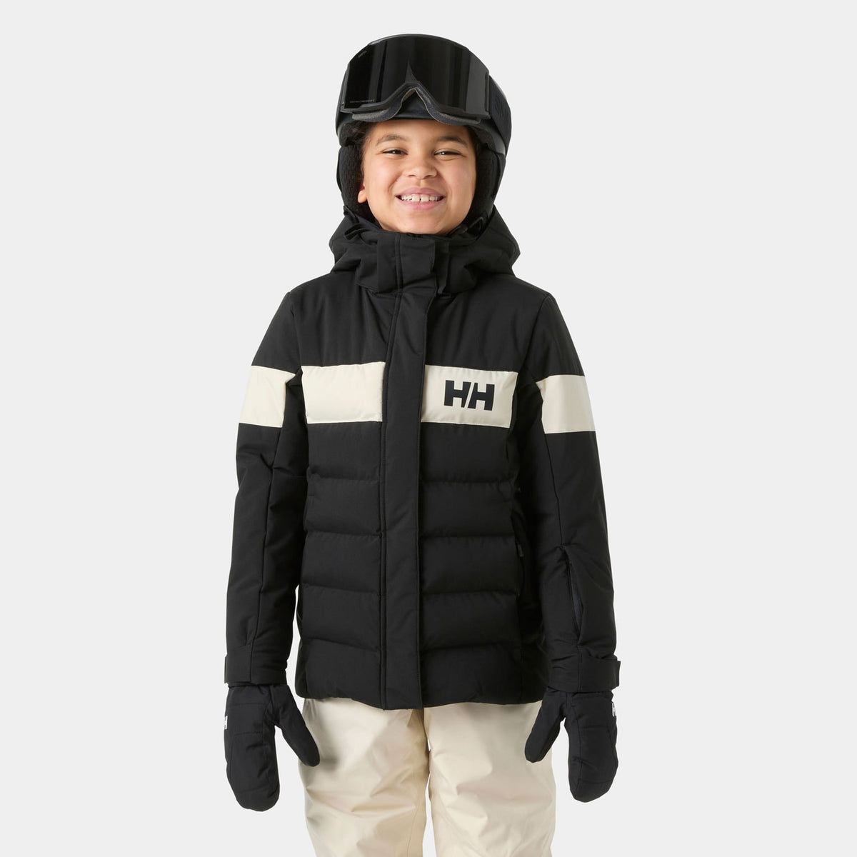 JR GIRL DIAMOND JACKET, BLACK, 140/10