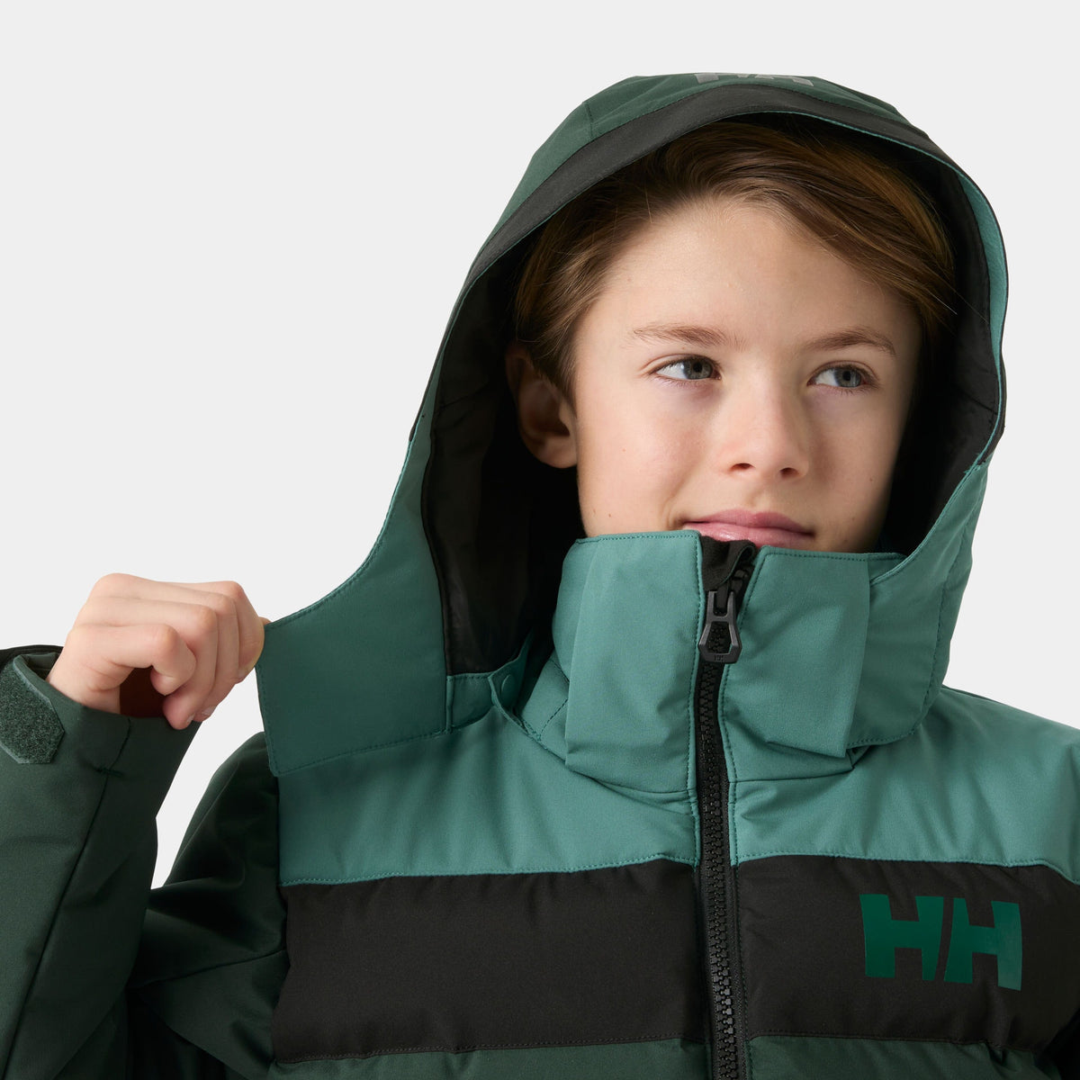 JR CYCLONE JACKET, DARK JUNGLE, 140/10