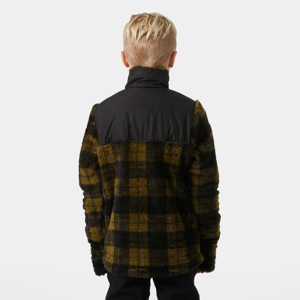 JR CHAMP 1/2 ZIP MIDLAYER, SEPIA AOP, 140/10