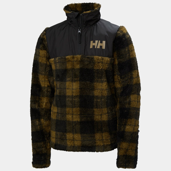 JR CHAMP 1/2 ZIP MIDLAYER, SEPIA AOP, 140/10