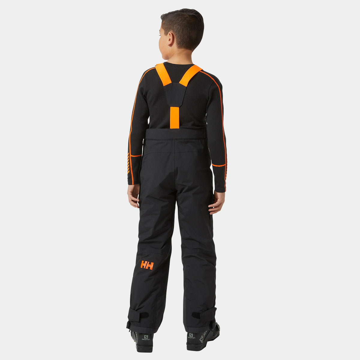 JR SUMMIT BIB PANT, BLACK, 152/12