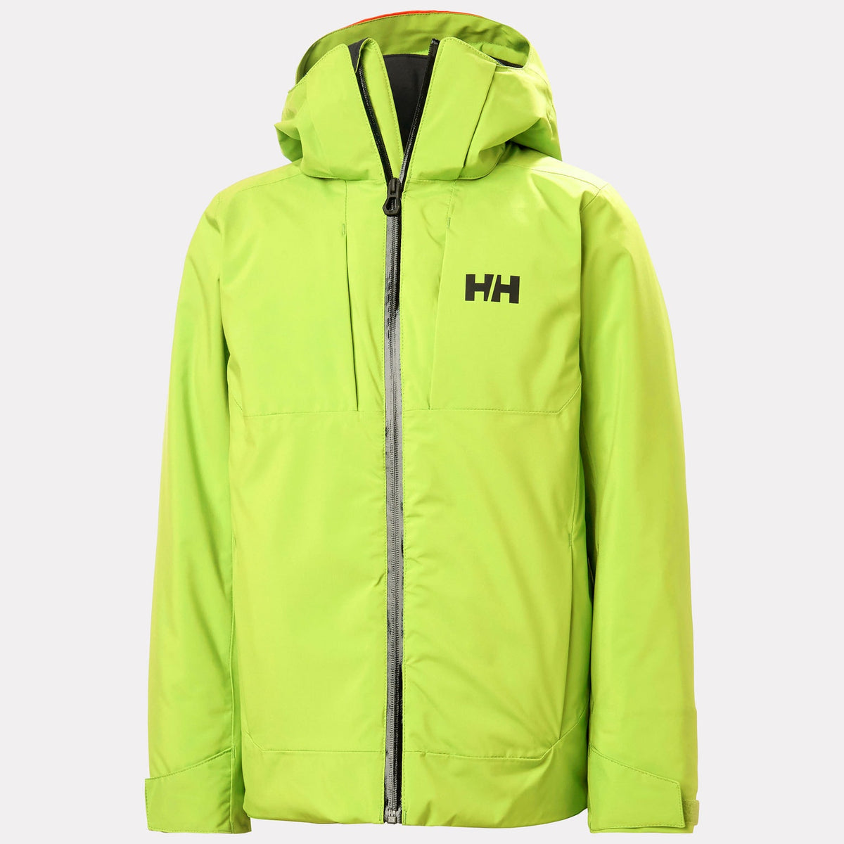 JR ALPHA JACKET, LUMINOUS GR, 140/10
