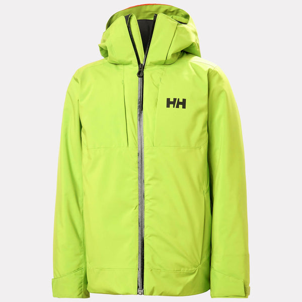JR ALPHA JACKET, LUMINOUS GR, 140/10