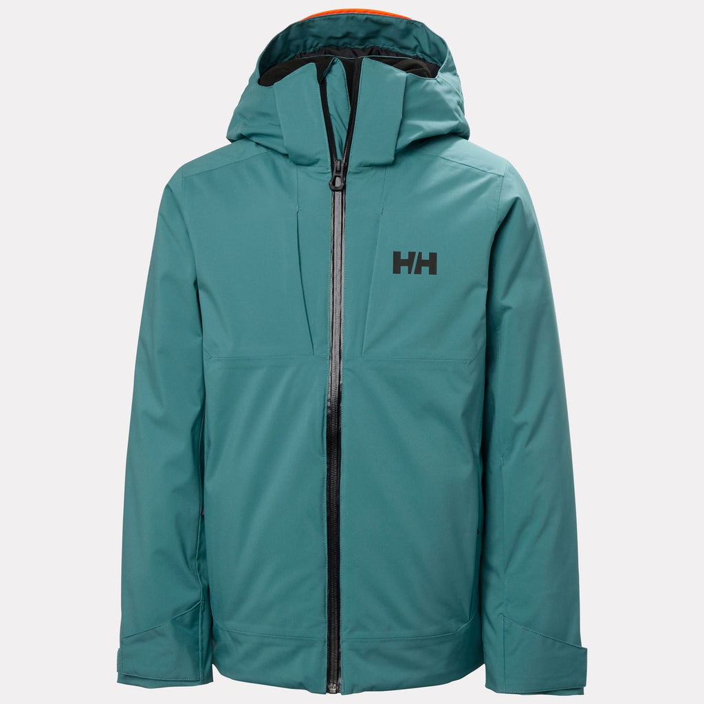 JR ALPHA JACKET, OPAL GREEN, 140/10