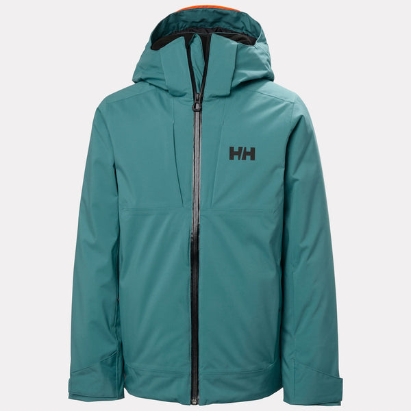 JR ALPHA JACKET, OPAL GREEN, 140/10
