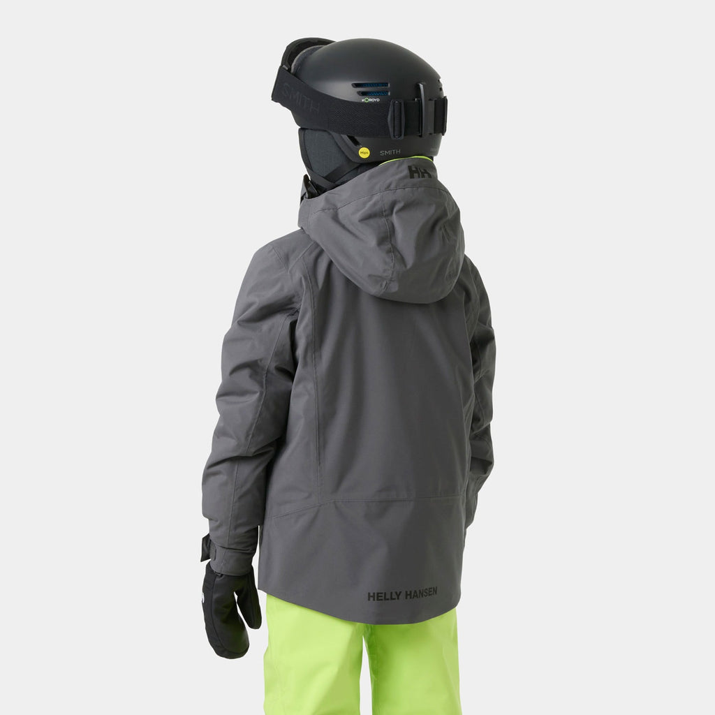 JR ALPHA JACKET, THUNDER GRE, 140/10