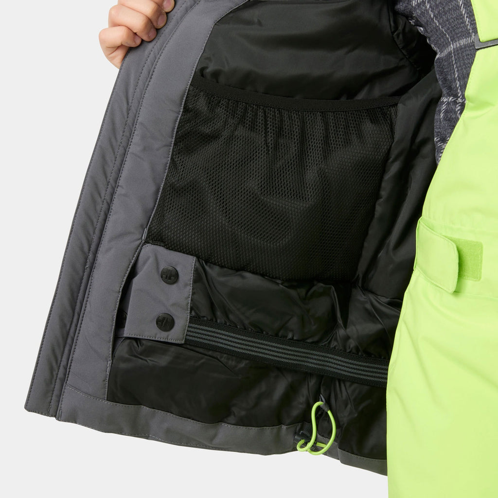 JR ALPHA JACKET, THUNDER GRE, 140/10