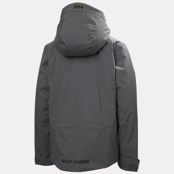 JR ALPHA JACKET, THUNDER GRE, 140/10