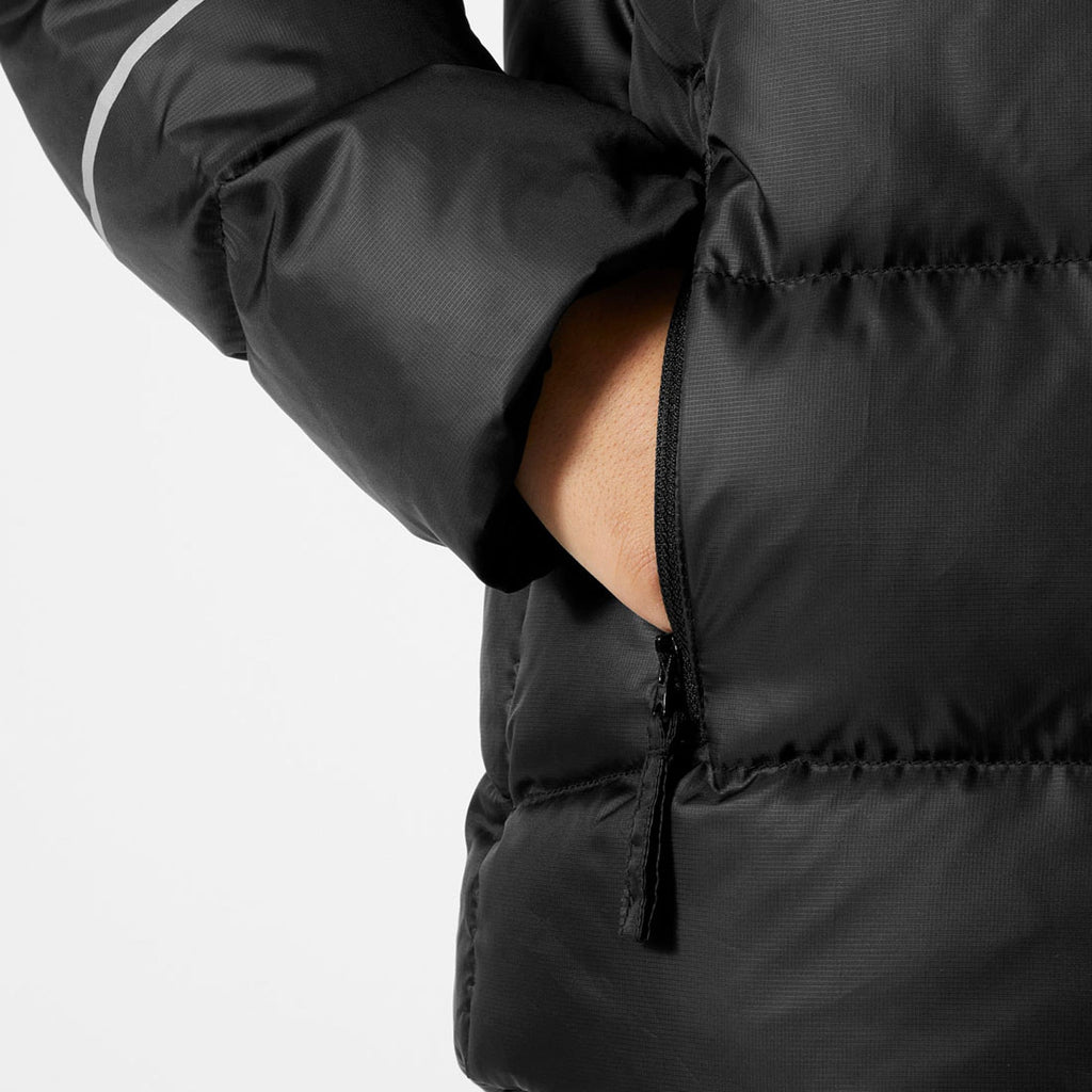 JR ISFJORD DOWN JACKET 20, BLACK, 140/10