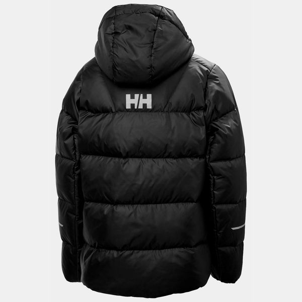 JR ISFJORD DOWN JACKET 20, BLACK, 140/10