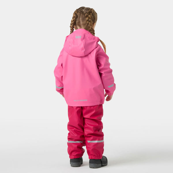 K BERGEN FLEECE PU RAINSET 20, CRANBERRY, 86/1