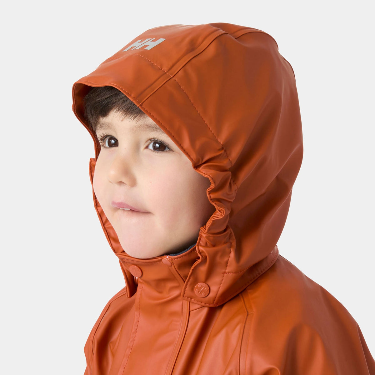 K BERGEN FLEECE PU RAINSET 20, IRON OXIDE, 86/1