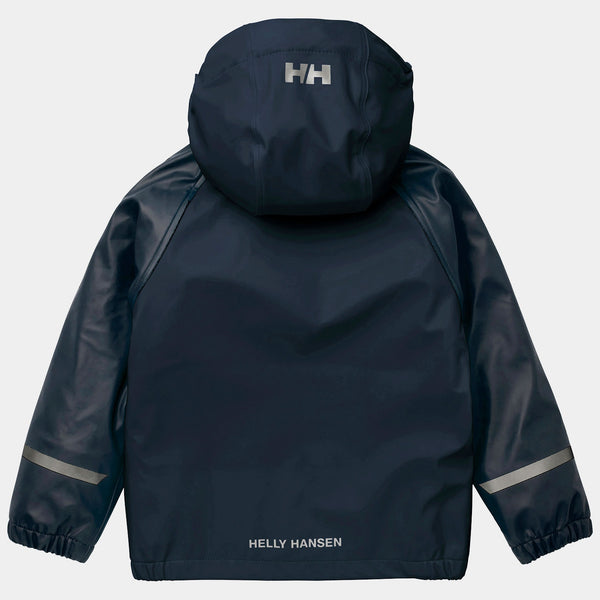 K BERGEN FLEECE PU RAINSET 20, NAVY, 98/3