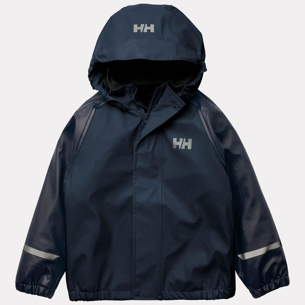 K BERGEN FLEECE PU RAINSET 20, NAVY, 86/1