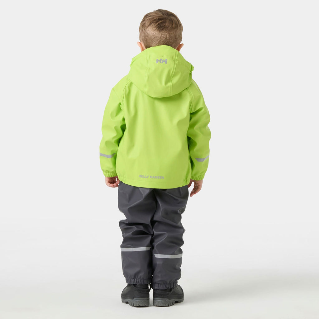 K BERGEN FLEECE PU RAINSET 20, THUNDER GRE, 86/1
