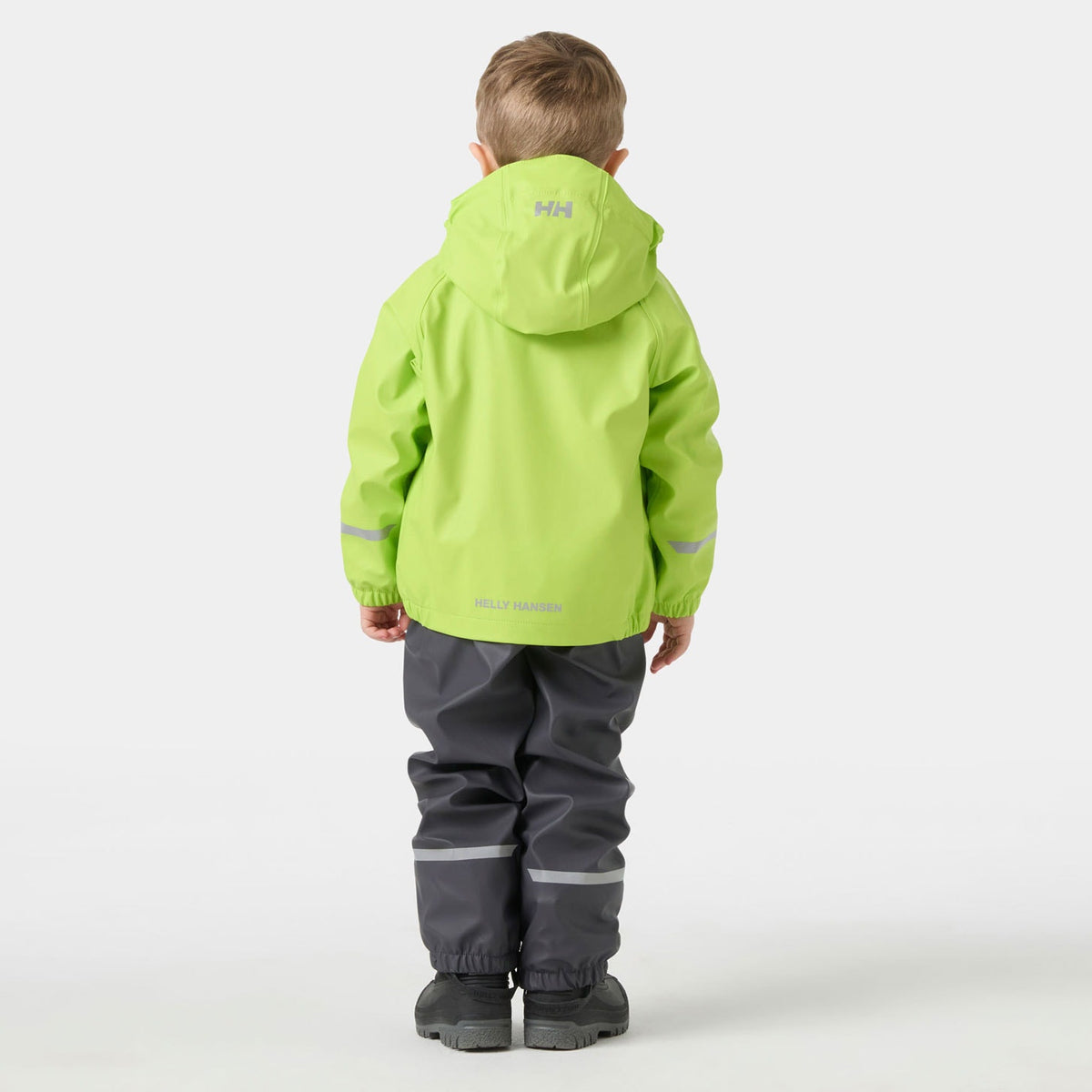K BERGEN FLEECE PU RAINSET 20, THUNDER GRE, 86/1