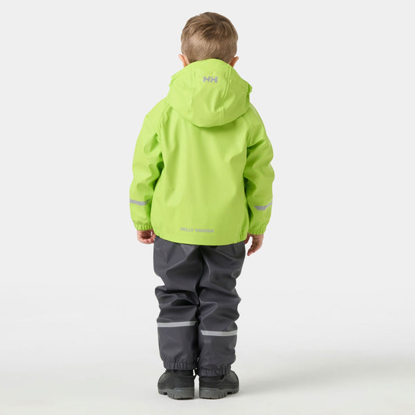 K BERGEN FLEECE PU RAINSET 20, THUNDER GRE, 86/1