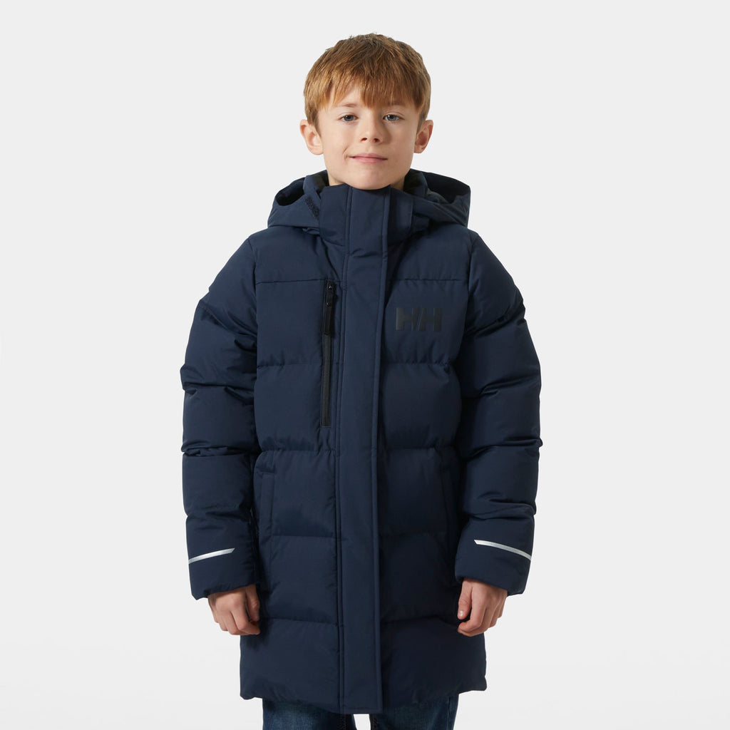 JR GIRL ADORE PUFFY PARKA, NAVY, 152/12