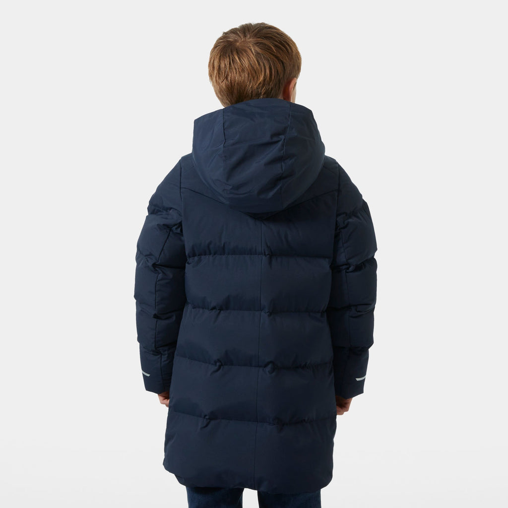 JR GIRL ADORE PUFFY PARKA, NAVY, 152/12