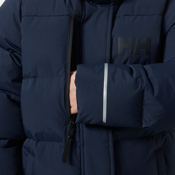 JR GIRL ADORE PUFFY PARKA, NAVY, 152/12