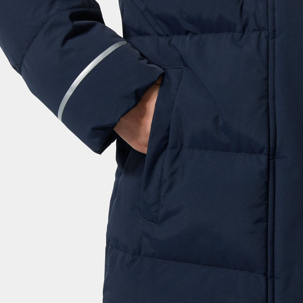 JR GIRL ADORE PUFFY PARKA, NAVY, 152/12