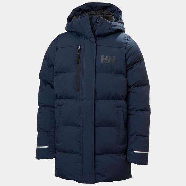 JR GIRL ADORE PUFFY PARKA, NAVY, 152/12