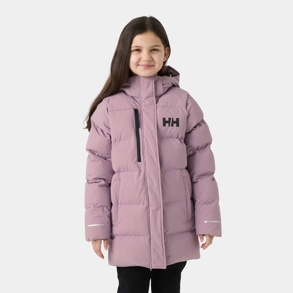 JR GIRL ADORE PUFFY PARKA, PURPLE CLAY, 140/10