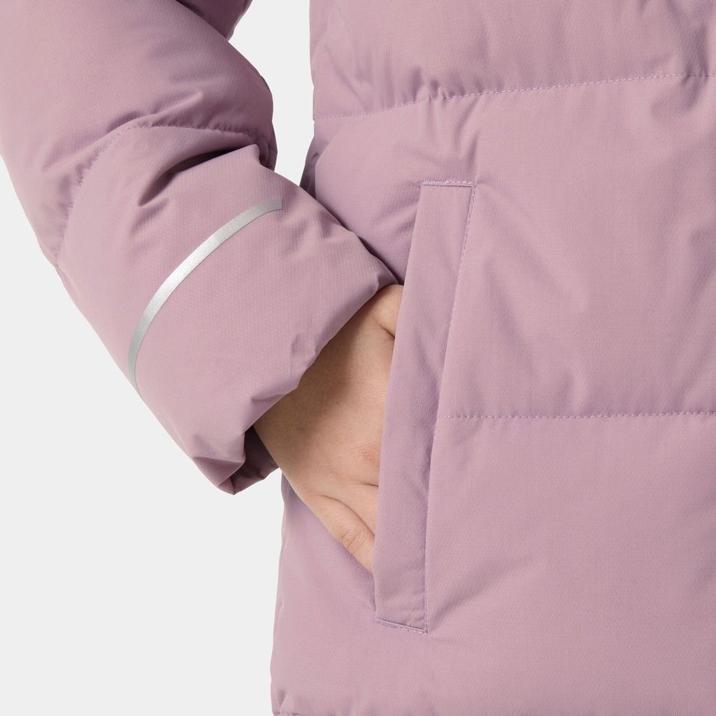 JR GIRL ADORE PUFFY PARKA, PURPLE CLAY, 140/10