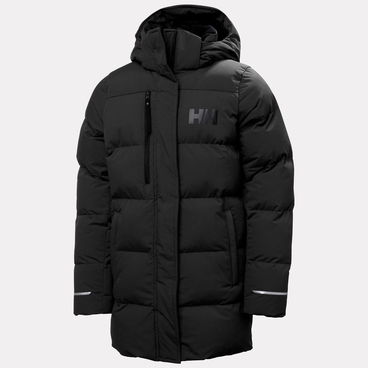 JR GIRL ADORE PUFFY PARKA, BLACK, 140/10