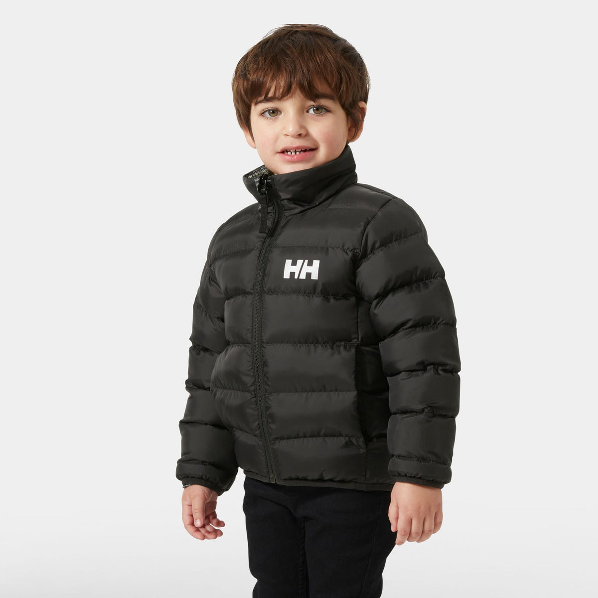 K DALEN REVERSIBLE JACKET, BLACK AOP, 92/2
