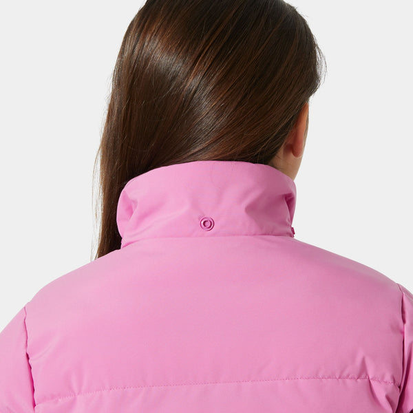 JR GIRL NORA  PUFFY JACKET, META PINK, 158/13