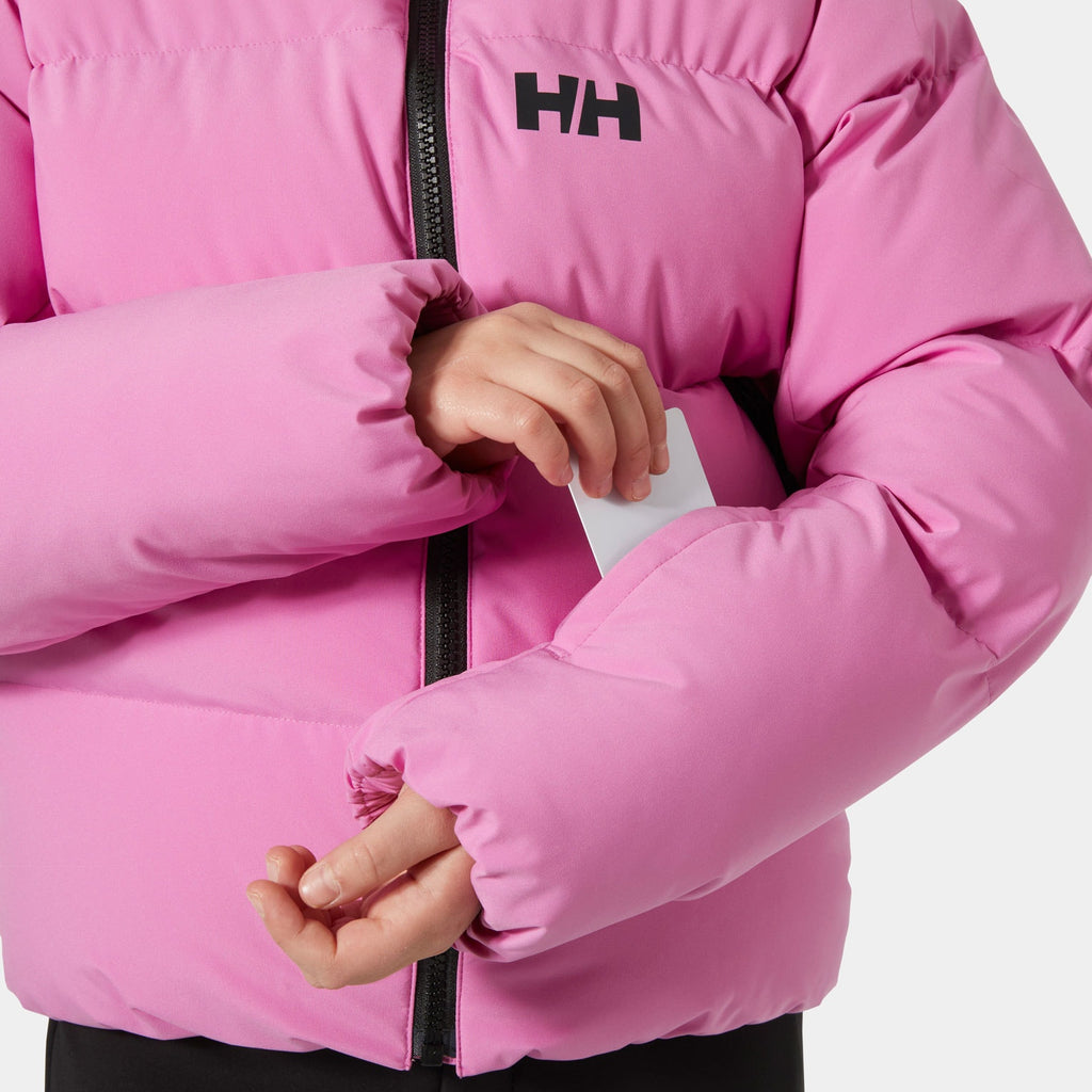 JR GIRL NORA  PUFFY JACKET, META PINK, 158/13