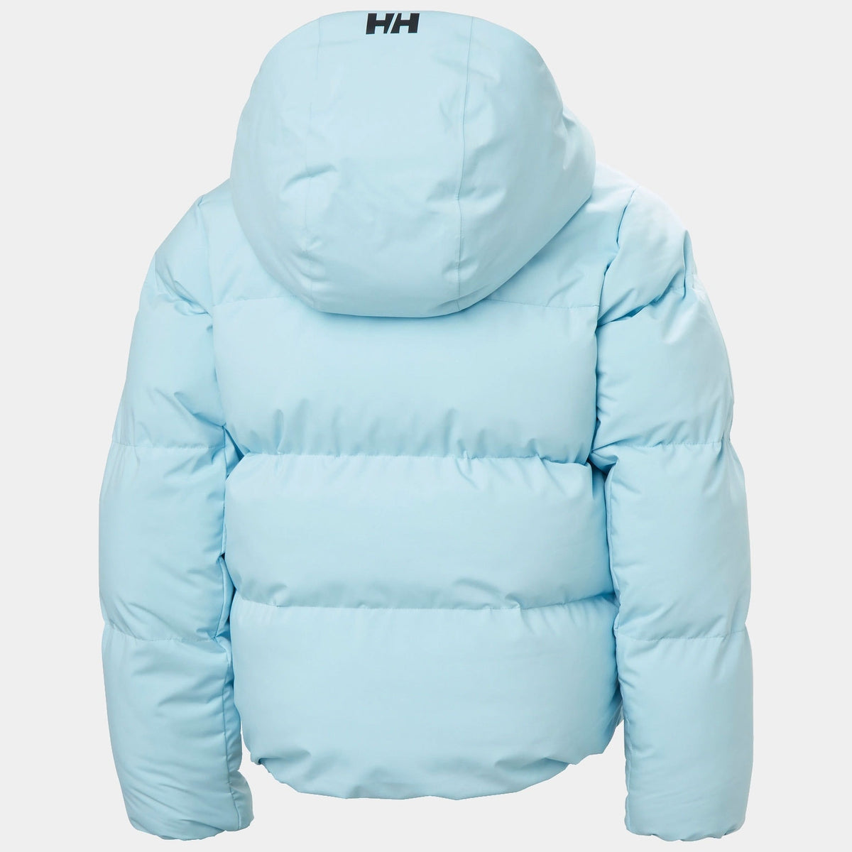 JR GIRL NORA  PUFFY JACKET, LIGHT CYAN, 164/14