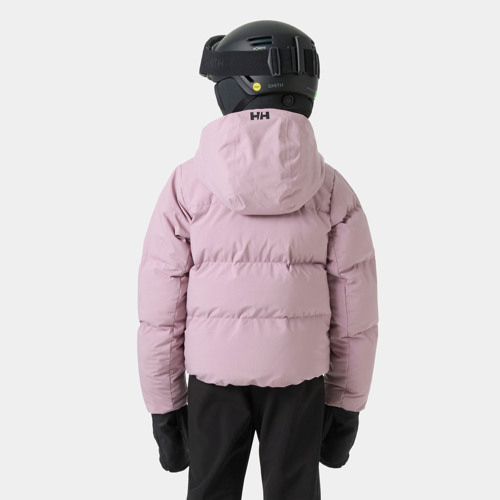JR GIRL NORA  PUFFY JACKET, PURPLE CLAY, 140/10