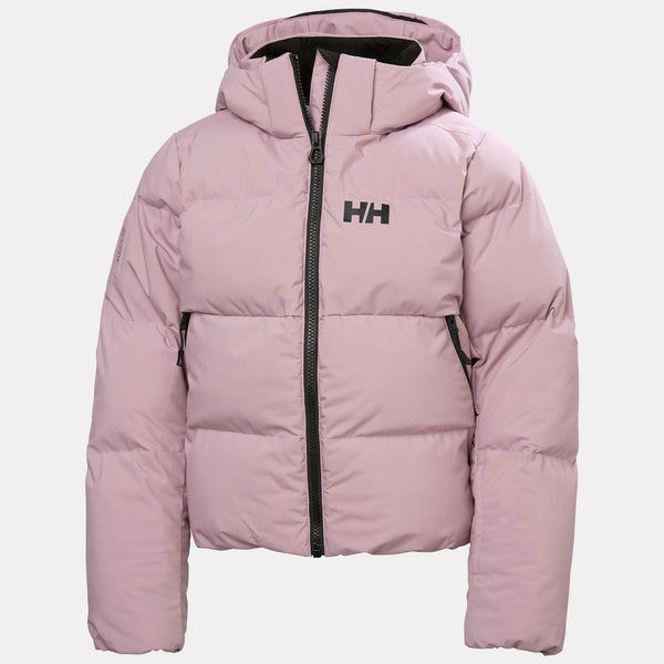 JR GIRL NORA  PUFFY JACKET, PURPLE CLAY, 140/10