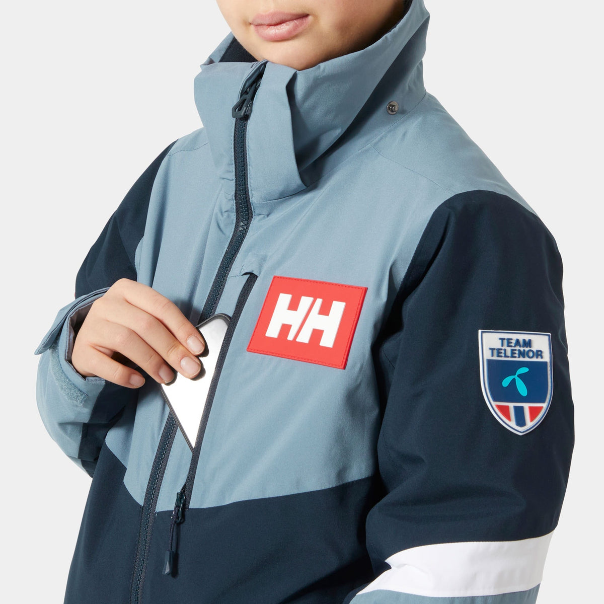 JR ELEVATE JACKET, WASHED NAVY, 158/13