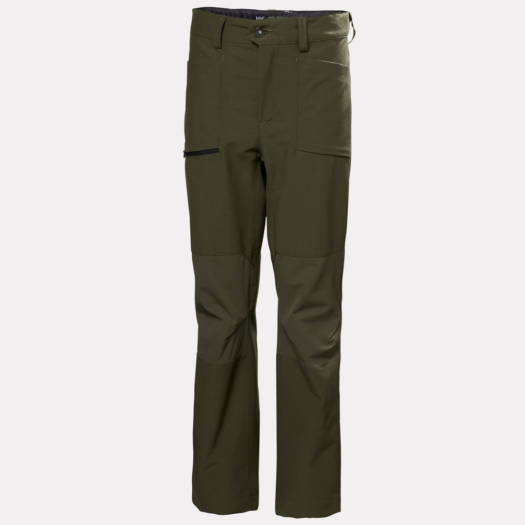 JR VIDDA PANT, UTILITY GRE, 140/10