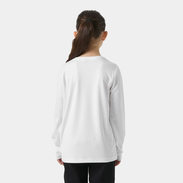 JR HH TECH LS CREW, WHITE, 140/10
