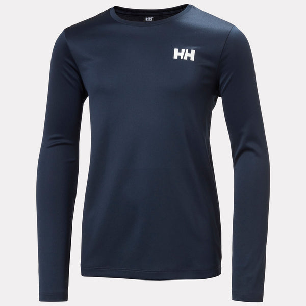 JR HH TECH LS CREW, NAVY, 140/10