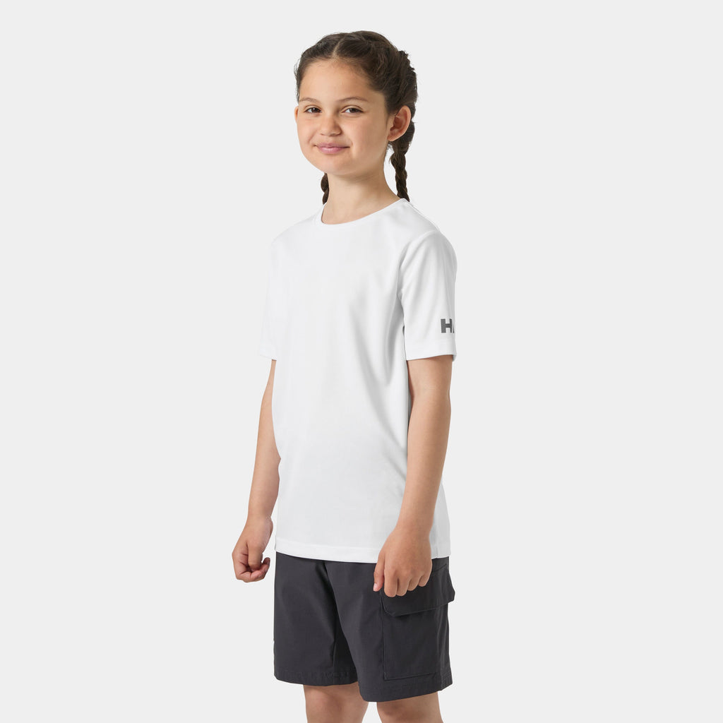JR HH TECH TSHIRT, WHITE, 140/10
