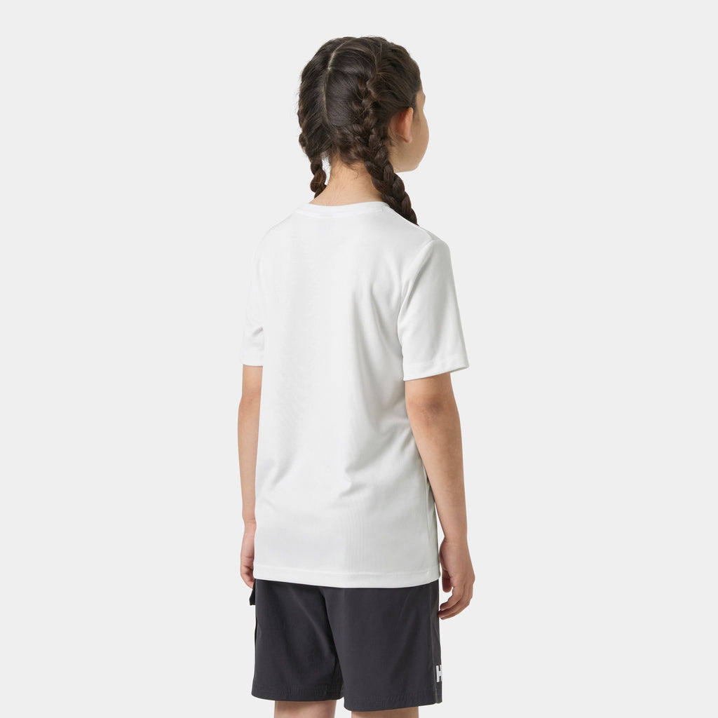 JR HH TECH TSHIRT, WHITE, 140/10