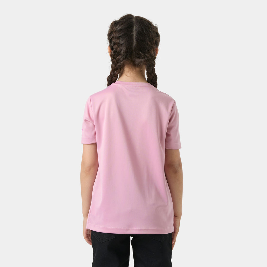 JR HH TECH TSHIRT, PINK LAVEND, 140/10