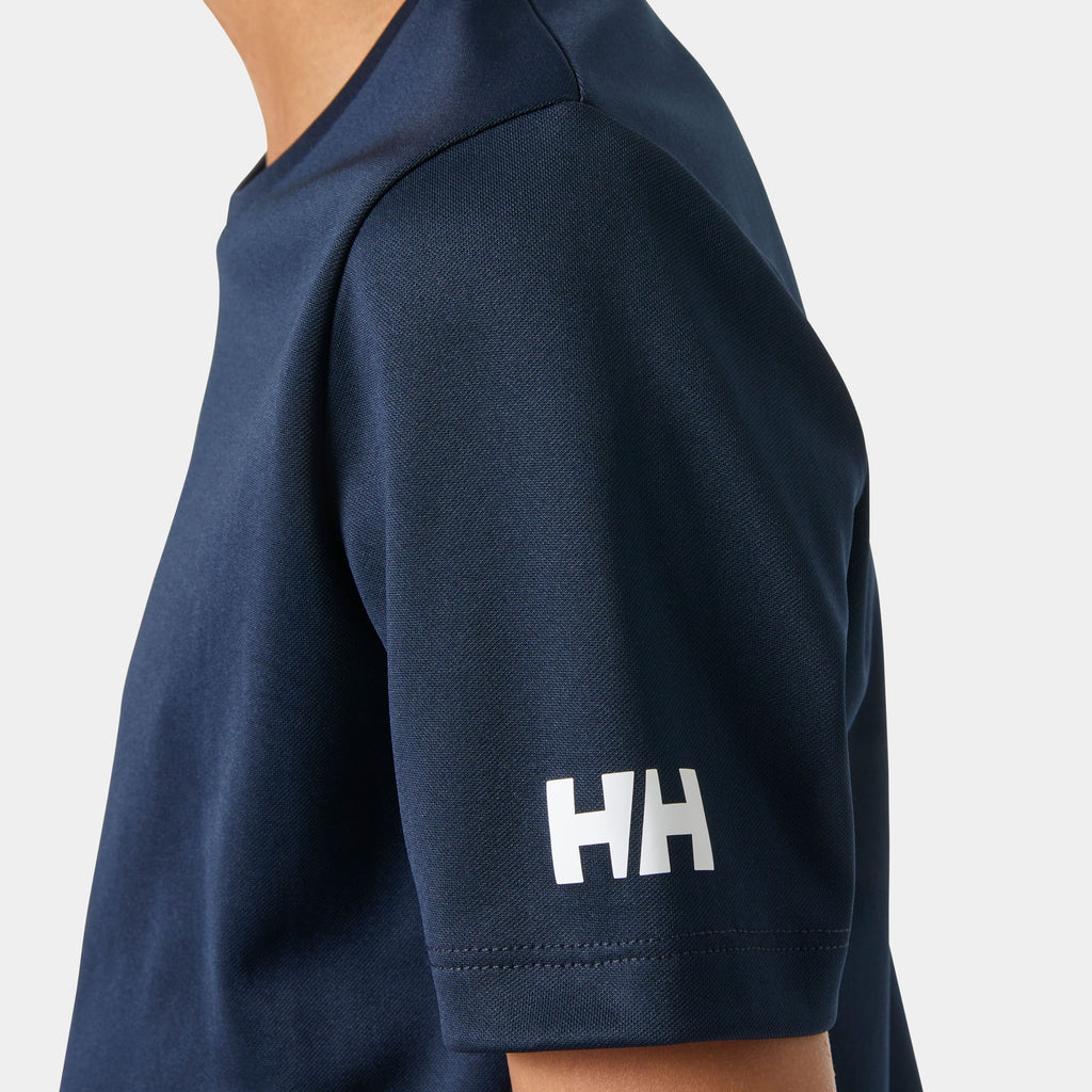 JR HH TECH TSHIRT, NAVY, 140/10