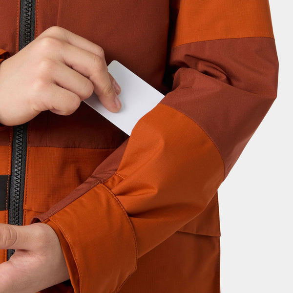 JR SUMMIT 20 JACKET, IRON OXIDE, 140/10