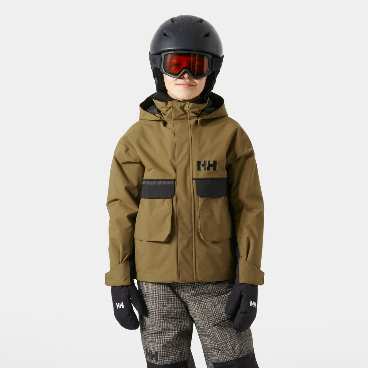 JR POWDER LT JACKET, SEPIA, 152/12 Main image