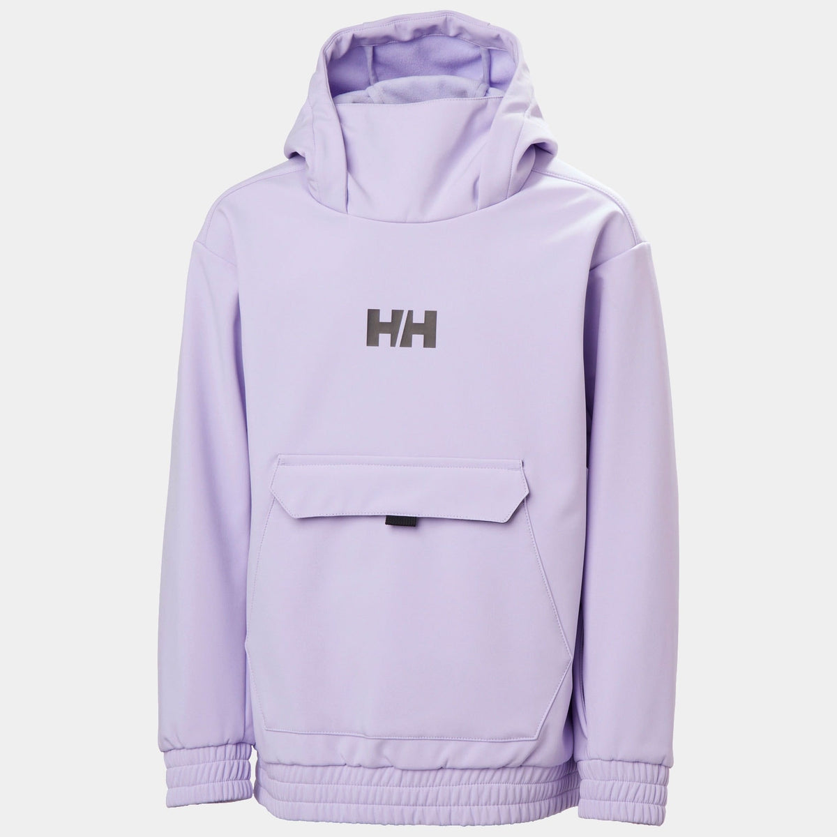 JR POWDER SOFTSHELL HOODIE, BRIGHT LAVE, 164/14