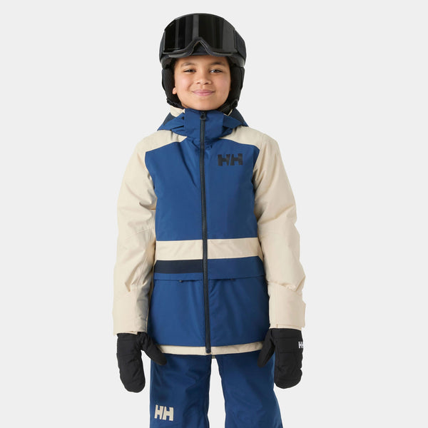 JR GIRL STELLAR JACKET 20, CREAM, 140/10