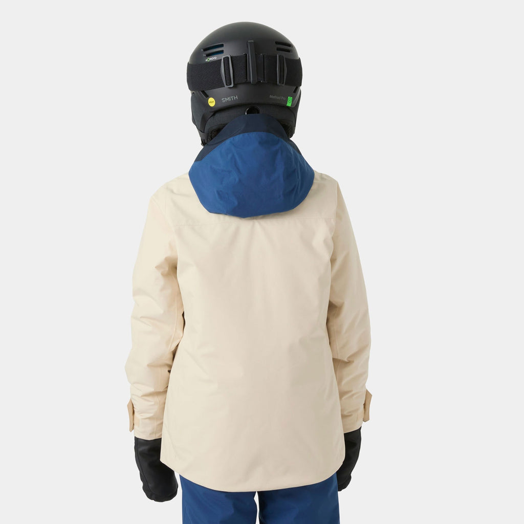 JR GIRL STELLAR JACKET 20, CREAM, 140/10
