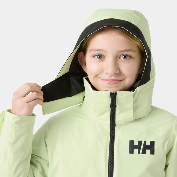JR GIRL STELLAR JACKET 20, WASHED LIME, 140/10